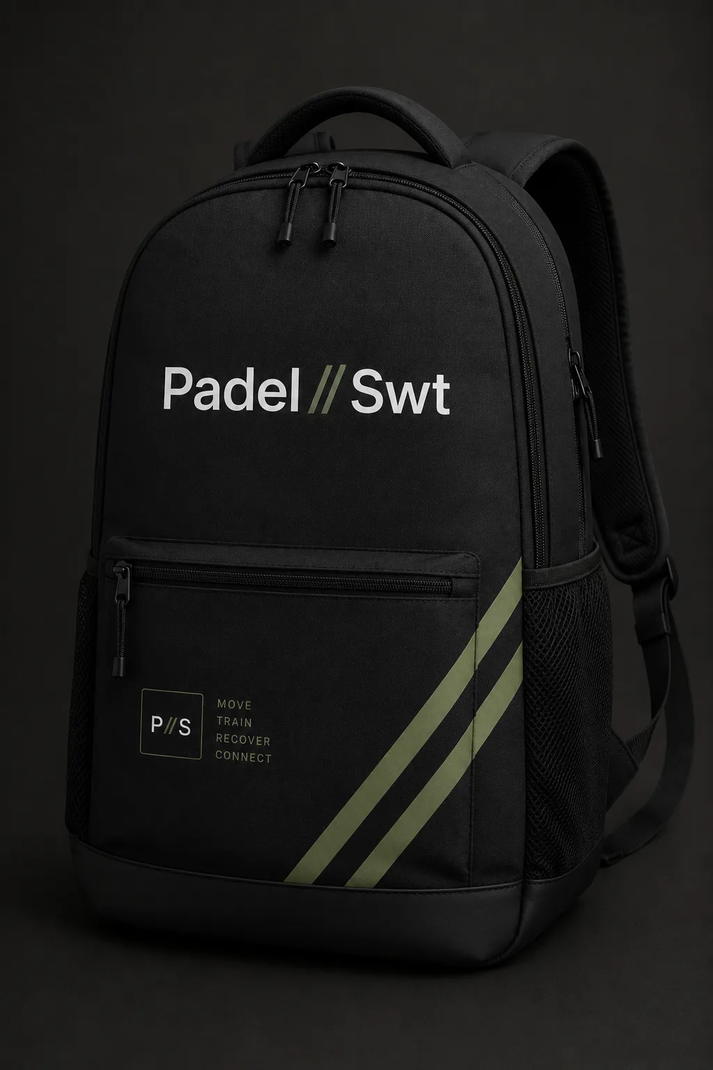 Padel//Swt Racquet Backpack: design concept render